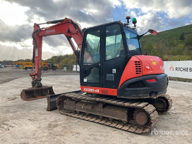 2017 Kubota KX080-4 Tracked Excavator - Excavadora de cadenas: foto 4 2017 Kubota KX080-4 Tracked Excavator - Excavadora de cadenas: foto 4