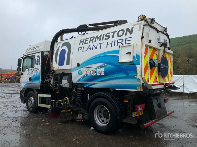 2018 MAN TGM18.290 Johnston Body on Sweeper Truck - Barredora vial: foto 4 2018 MAN TGM18.290 Johnston Body on Sweeper Truck - Barredora vial: foto 4