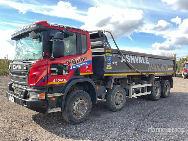 2018 Scania P410 8x4 Twin-Steer Tri/A Dump Truck - Camión volquete: foto 1 2018 Scania P410 8x4 Twin-Steer Tri/A Dump Truck - Camión volquete: foto 1