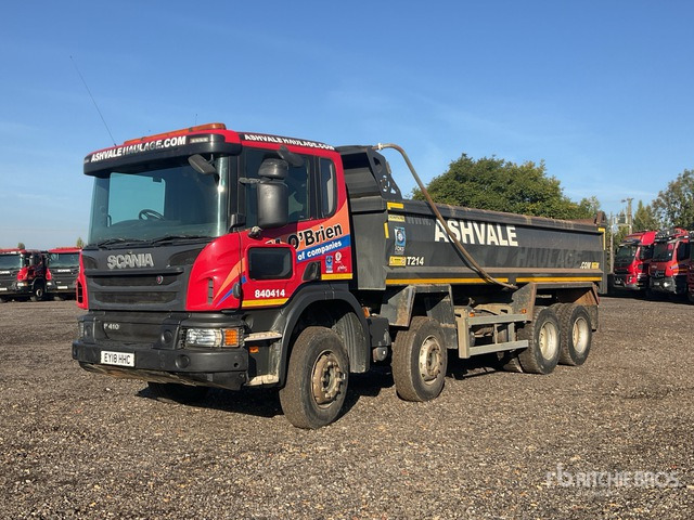 2018 Scania P410 8x4 Twin-Steer Tri/A Dump Truck - Camión volquete: foto 3 2018 Scania P410 8x4 Twin-Steer Tri/A Dump Truck - Camión volquete: foto 3