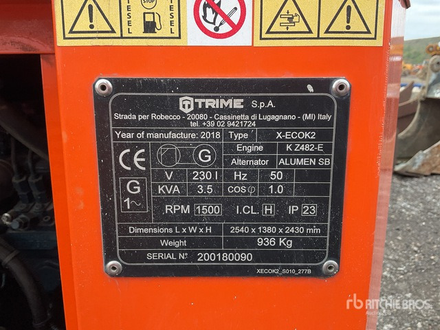 2018 Trime X-ECOK2 Light Tower Light Tower - Torre de iluminación: foto 2 2018 Trime X-ECOK2 Light Tower Light Tower - Torre de iluminación: foto 2