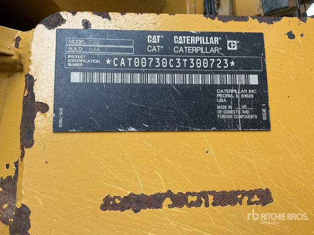 2019 Cat 730 Articulated Dump Truck - Dúmper articulado: foto 1 2019 Cat 730 Articulated Dump Truck - Dúmper articulado: foto 1