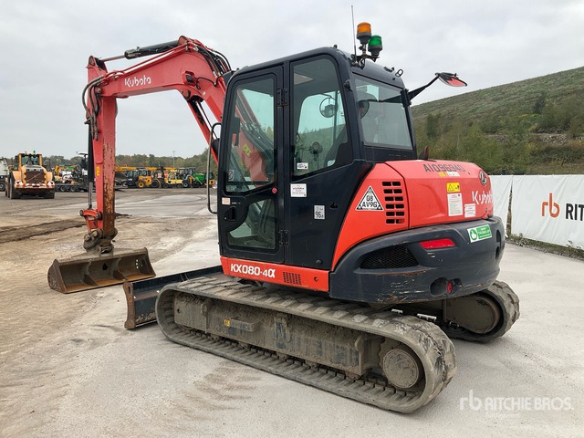 2019 Kubota KX080-4A 2019 Kubota KX080-4A Tracked Excavator Tracked Excavator - Excavadora de cadenas: foto 3 2019 Kubota KX080-4A 2019 Kubota KX080-4A Tracked Excavator Tracked Excavator - Excavadora de cadenas: foto 3