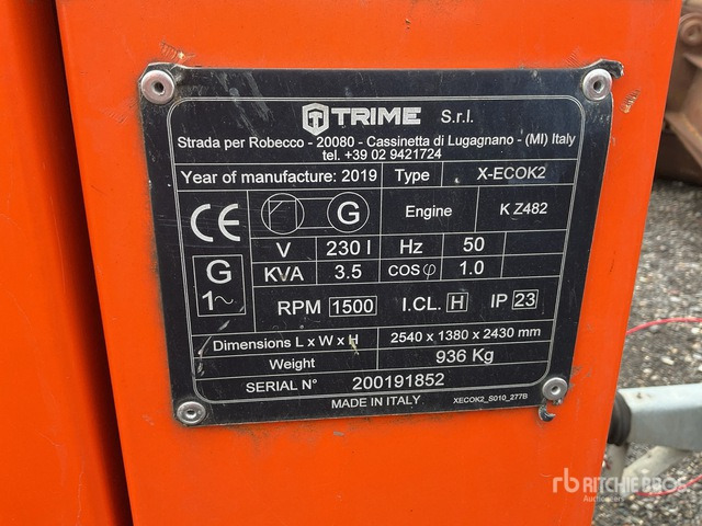 2019 Trime X-ECOK2 Light Tower Light Tower - Torre de iluminación: foto 3 2019 Trime X-ECOK2 Light Tower Light Tower - Torre de iluminación: foto 3