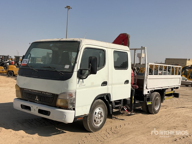 2010 Mitsubishi Canter 2011 Ferrari F550 A1 Knuckle Bo ... Flatbed Truck with Crane - Camión caja abierta, Camión grúa: foto 1 2010 Mitsubishi Canter 2011 Ferrari F550 A1 Knuckle Bo ... Flatbed Truck with Crane - Camión caja abierta, Camión grúa: foto 1