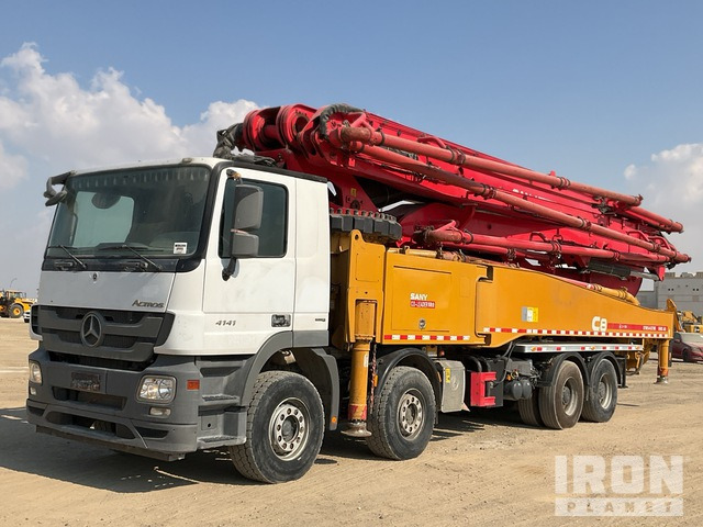 2019 Mercedes-Benz Actros 4141 2019 Sany SYM5443THB 56 m on 8x ... Concrete Pump Truck - Camión bomba de hormigón: foto 1 2019 Mercedes-Benz Actros 4141 2019 Sany SYM5443THB 56 m on 8x ... Concrete Pump Truck - Camión bomba de hormigón: foto 1