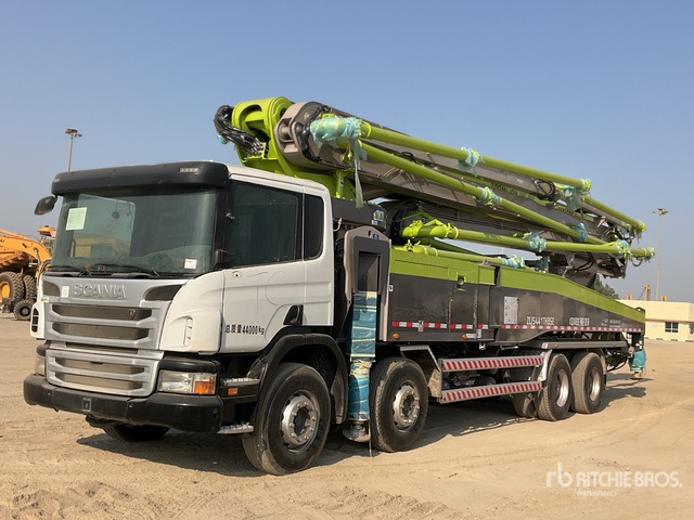 2019 Scania P420 2019 Zoomlion ZLJ5441THBSE 56 m ... Concrete Pump Truck - Camión bomba de hormigón: foto 2 2019 Scania P420 2019 Zoomlion ZLJ5441THBSE 56 m ... Concrete Pump Truck - Camión bomba de hormigón: foto 2