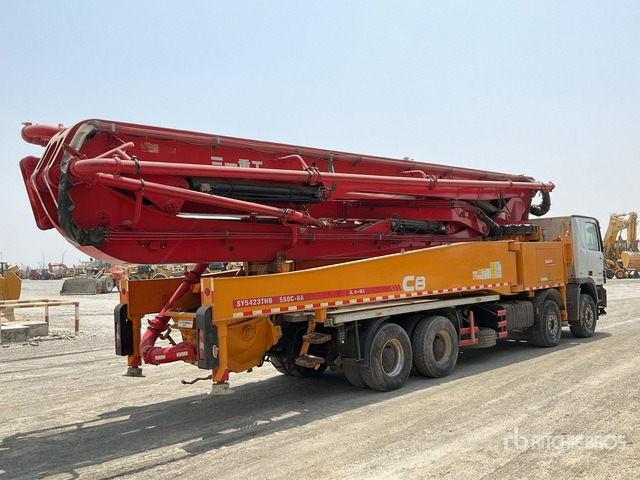 2020 Mercedes-Benz Actros 4141 2020 Sany SYM5449THBE 56 m on 8 ... Concrete Pump Truck - Camión bomba de hormigón: foto 4 2020 Mercedes-Benz Actros 4141 2020 Sany SYM5449THBE 56 m on 8 ... Concrete Pump Truck - Camión bomba de hormigón: foto 4
