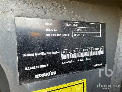 KOMATSU WA500-7 - Cargadora de ruedas: foto 5 KOMATSU WA500-7 - Cargadora de ruedas: foto 5