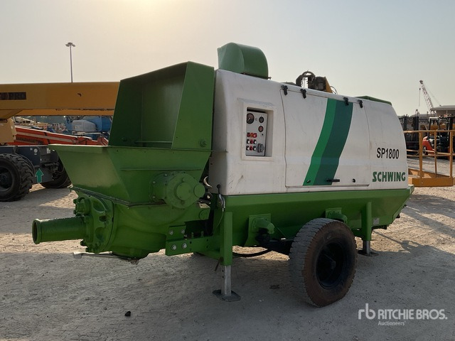 Schwing SP1800 - Bomba de hormigon estacionaria: foto 3 Schwing SP1800 - Bomba de hormigon estacionaria: foto 3