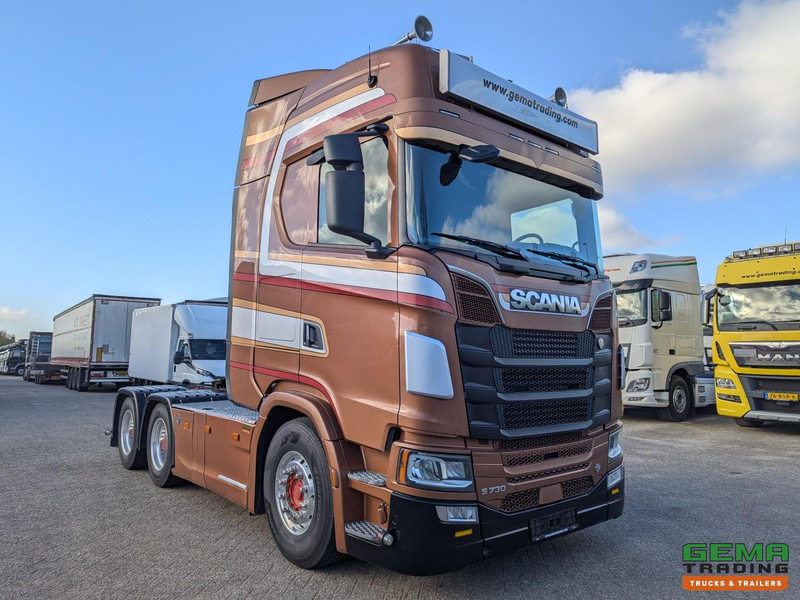 Scania S730 6x4 Topline Euro6 - V8 - Retarder - Costum Interior - Vollucht - Alcoa's - Cabeza tractora: foto 2 Scania S730 6x4 Topline Euro6 - V8 - Retarder - Costum Interior - Vollucht - Alcoa's - Cabeza tractora: foto 2