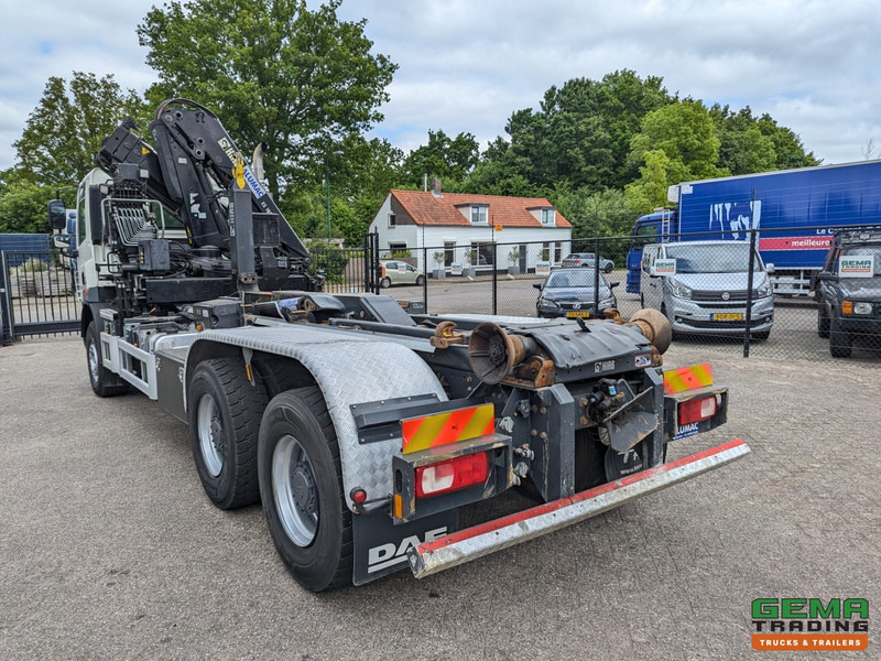 Camión multibasculante, Camión grúa DAF CF85.410 6x4 Dagcab Euro5 EEV - Hiab Haakarm + Hiab 166E-2 DUO - Vangmuil: foto 12