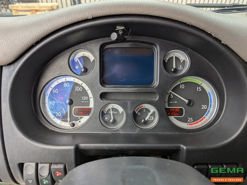 Camión lona DAF FAN CF85.410 6x2/4 Spacecab Euro5 EEV - Schuifzeilen/dak 7.23m + Laadklep 6000kg - 10/2025APK: foto 15