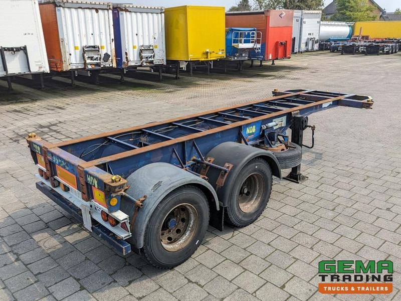 Flandria OP 20V 2A 2-Assen ROR - DrumBrakes - Leaf Suspension - 20FT (O1871) - Semirremolque portacontenedore/ Intercambiable: foto 1 Flandria OP 20V 2A 2-Assen ROR - DrumBrakes - Leaf Suspension - 20FT (O1871) - Semirremolque portacontenedore/ Intercambiable: foto 1