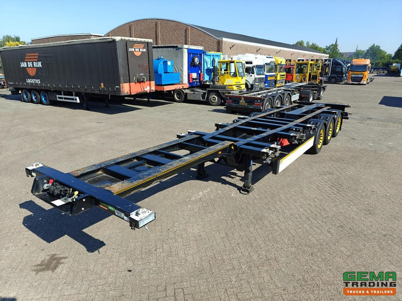 Kögel PORT 40 SIMPLEX 20 3-Assen SAF - Schijfremmen - 20/30/40FT Aansluiting - Achterschuiver - Semirremolque portacontenedore/ Intercambiable: foto 2 Kögel PORT 40 SIMPLEX 20 3-Assen SAF - Schijfremmen - 20/30/40FT Aansluiting - Achterschuiver - Semirremolque portacontenedore/ Intercambiable: foto 2