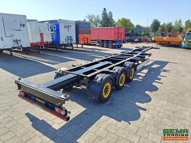 Kögel PORT 40 SIMPLEX 20 3-Assen SAF - Schijfremmen - 20/30/40FT Aansluiting - Achterschuiver - Semirremolque portacontenedore/ Intercambiable: foto 1 Kögel PORT 40 SIMPLEX 20 3-Assen SAF - Schijfremmen - 20/30/40FT Aansluiting - Achterschuiver - Semirremolque portacontenedore/ Intercambiable: foto 1