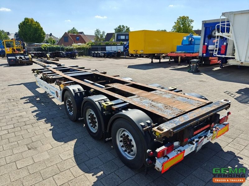 Krone SD 3-Assen SAF - LiftAs - Schijfremmen - Achterschuiver - Alle Aansluitingen - Semirremolque portacontenedore/ Intercambiable: foto 2 Krone SD 3-Assen SAF - LiftAs - Schijfremmen - Achterschuiver - Alle Aansluitingen - Semirremolque portacontenedore/ Intercambiable: foto 2
