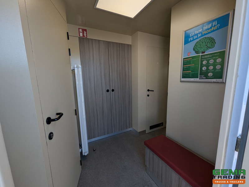Latre OPF/1SA/19/00 1-Assige KantoorTrailer / MobileHome - Airco's - Toilet - Generator - Standkachel - 11/2025APK - Semirremolque: foto 4 Latre OPF/1SA/19/00 1-Assige KantoorTrailer / MobileHome - Airco's - Toilet - Generator - Standkachel - 11/2025APK - Semirremolque: foto 4