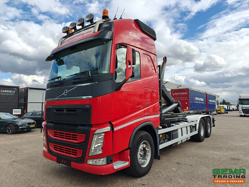 Volvo FH500 6x2 Globetrotter XL Euro6 - AJK Haakarm Systeem 25T - Vangmuil - LiftAs - 05/2026 APK - Camión multibasculante: foto 1 Volvo FH500 6x2 Globetrotter XL Euro6 - AJK Haakarm Systeem 25T - Vangmuil - LiftAs - 05/2026 APK - Camión multibasculante: foto 1