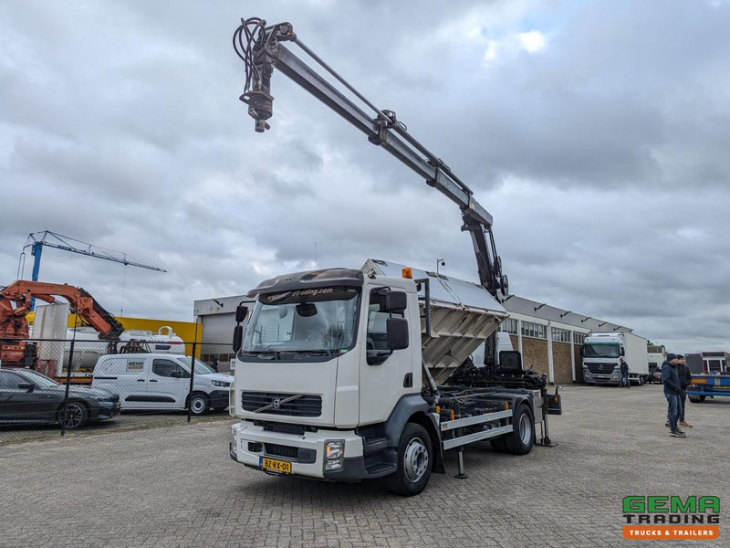 Volvo FL240 4x2 Dagcab Euro5 - 2 Zijdige Kipper + Kraan Hiab 088ES-3 HIDUO - RadioGrafisch - 39.900KM! - 11/2025APK - Camión volquete, Camión grúa: foto 1 Volvo FL240 4x2 Dagcab Euro5 - 2 Zijdige Kipper + Kraan Hiab 088ES-3 HIDUO - RadioGrafisch - 39.900KM! - 11/2025APK - Camión volquete, Camión grúa: foto 1