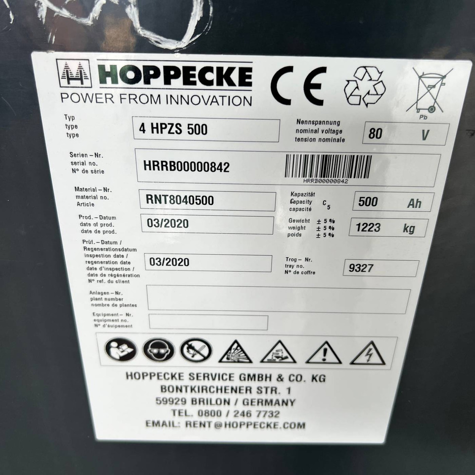 Carretilla elevadora eléctrica Linde E20 (387): foto 13