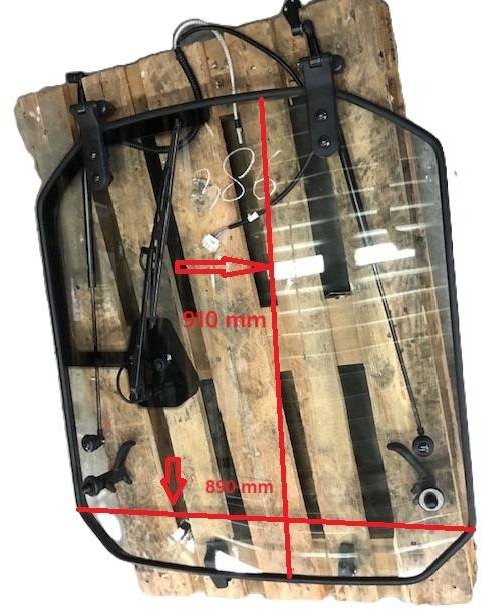 Rear Window - Ventana y piezas para Equipo de manutención: foto 3 Rear Window - Ventana y piezas para Equipo de manutención: foto 3