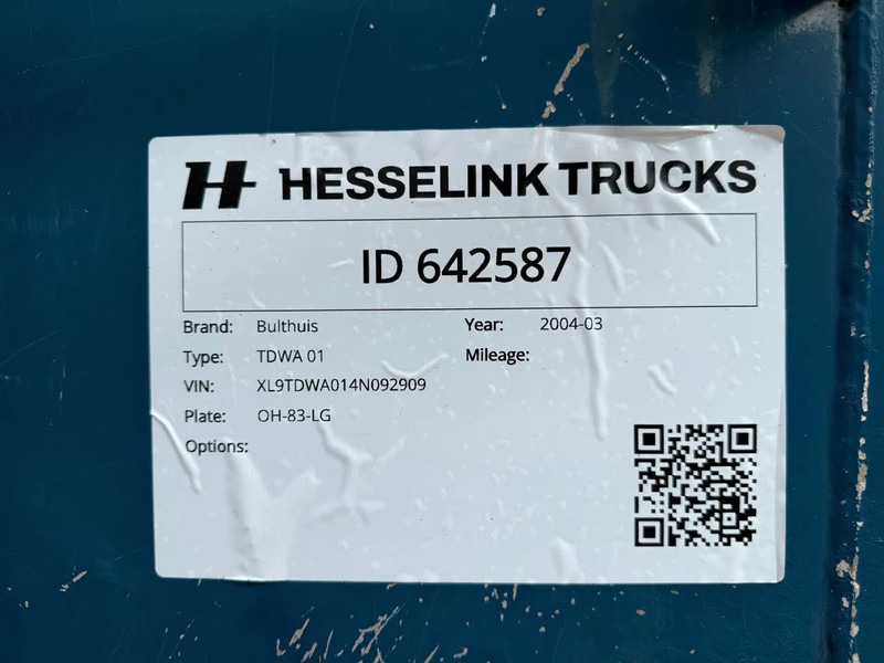 Semirremolque piso movil Bulthuis 92m3 Stalen Cargo floor Heavy Duty: foto 10 Semirremolque piso movil Bulthuis 92m3 Stalen Cargo floor Heavy Duty: foto 10