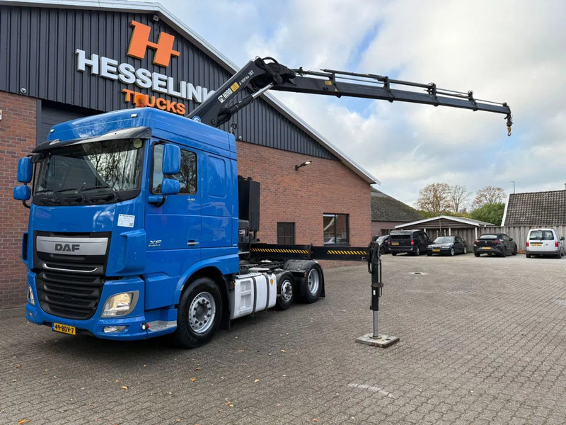 DAF XF 440 6X2 HIAB 19 ton/meter kraan Schuifschotel EURO 6 APK 05/2026 - Cabeza tractora: foto 1 DAF XF 440 6X2 HIAB 19 ton/meter kraan Schuifschotel EURO 6 APK 05/2026 - Cabeza tractora: foto 1
