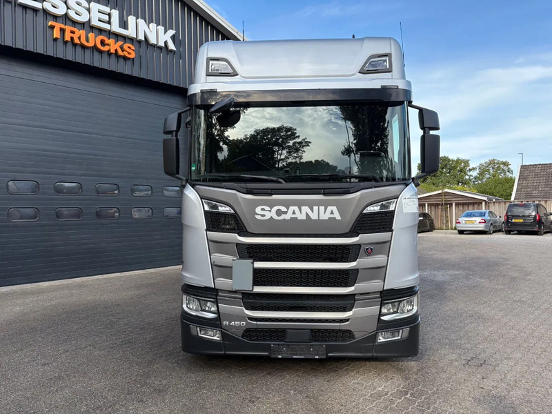 Cabeza tractora Scania R450 4X2EB Lowliner Retarder Standairco Smarttacho 2 German truck: foto 8
