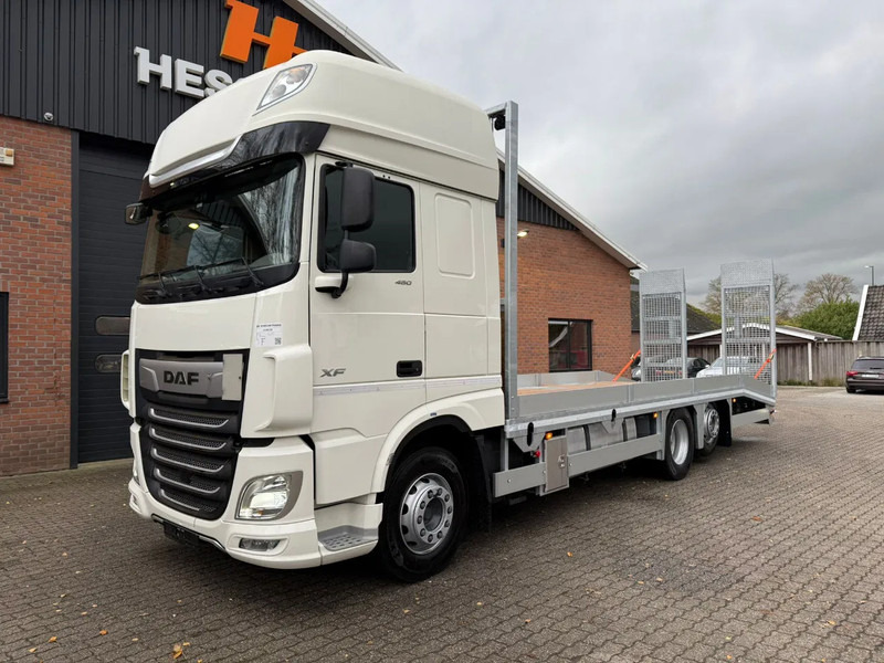 DAF XF 480 6X2 SSC FAR Oprijwagen Machinery transport Laadbak nieuw EURO 6 - Camión portavehículos: foto 1 DAF XF 480 6X2 SSC FAR Oprijwagen Machinery transport Laadbak nieuw EURO 6 - Camión portavehículos: foto 1