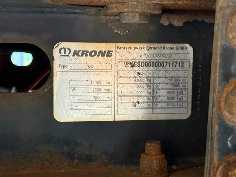 Semirremolque isotérmico Krone Carrier Vector 1950 MT 5x Meatrails Rohrbahnen Fleisch Hooks: foto 18