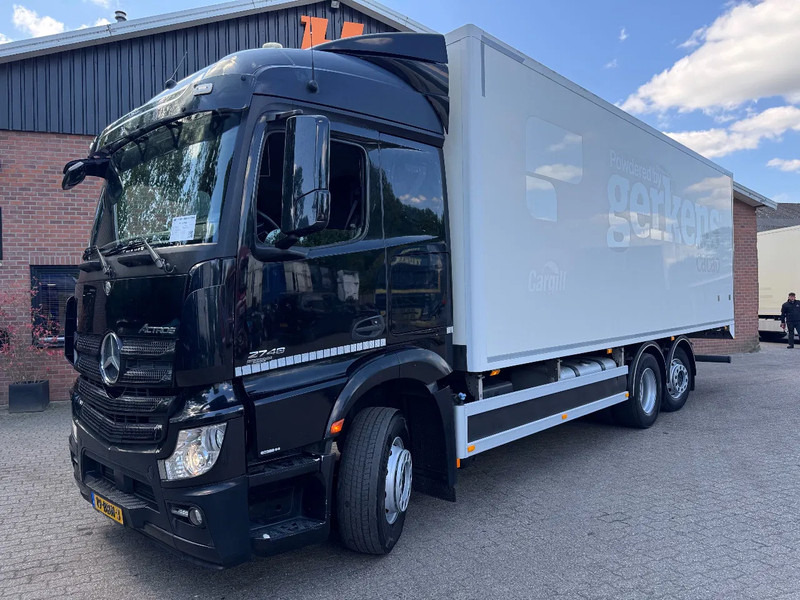 Mercedes-Benz Actros 2748 6X2 Bigspace AHK 623.380KM! 8.1M Heiwo box, Stuuras, Top condition - Camión caja cerrada: foto 1 Mercedes-Benz Actros 2748 6X2 Bigspace AHK 623.380KM! 8.1M Heiwo box, Stuuras, Top condition - Camión caja cerrada: foto 1