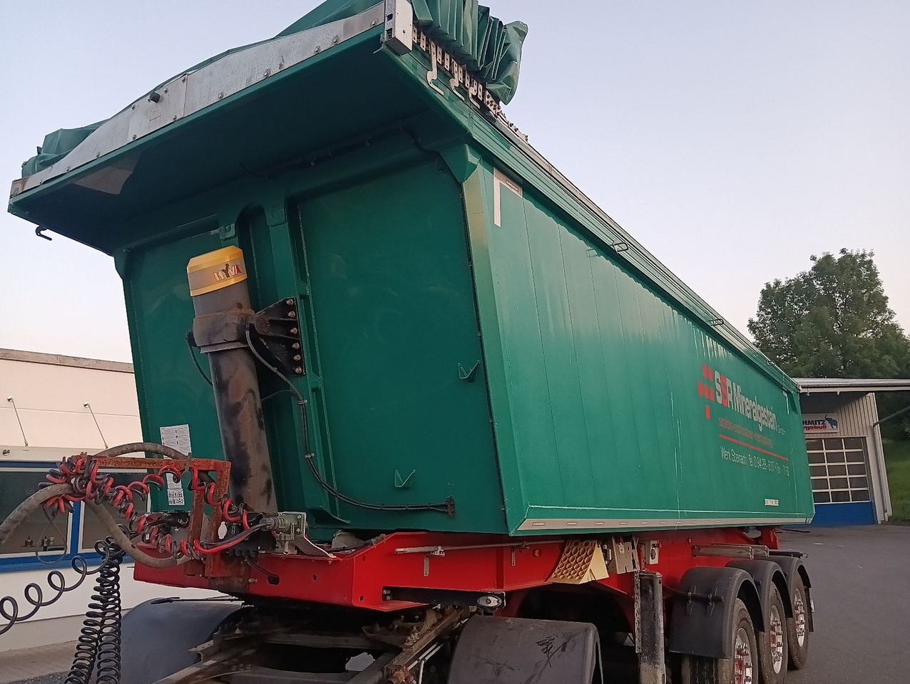 Schwarzmüller 3-A Alumulde ALCOA 27m3 SAF Lift 5,4t el.Verdeck - Semirremolque volquete: foto 3 Schwarzmüller 3-A Alumulde ALCOA 27m3 SAF Lift 5,4t el.Verdeck - Semirremolque volquete: foto 3