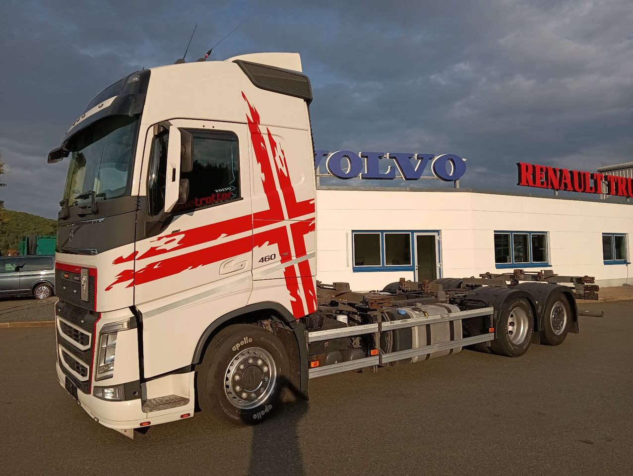 Volvo FH 460 Globe "VIN-LB"MultiBDF I-PARC LENKACHSE - Camión portacontenedore/ Intercambiable: foto 1 Volvo FH 460 Globe "VIN-LB"MultiBDF I-PARC LENKACHSE - Camión portacontenedore/ Intercambiable: foto 1