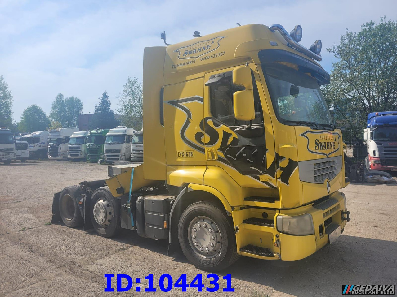 RENAULT Premium 450 6x2 Manual (No gearbox) - Cabeza tractora: foto 1 RENAULT Premium 450 6x2 Manual (No gearbox) - Cabeza tractora: foto 1