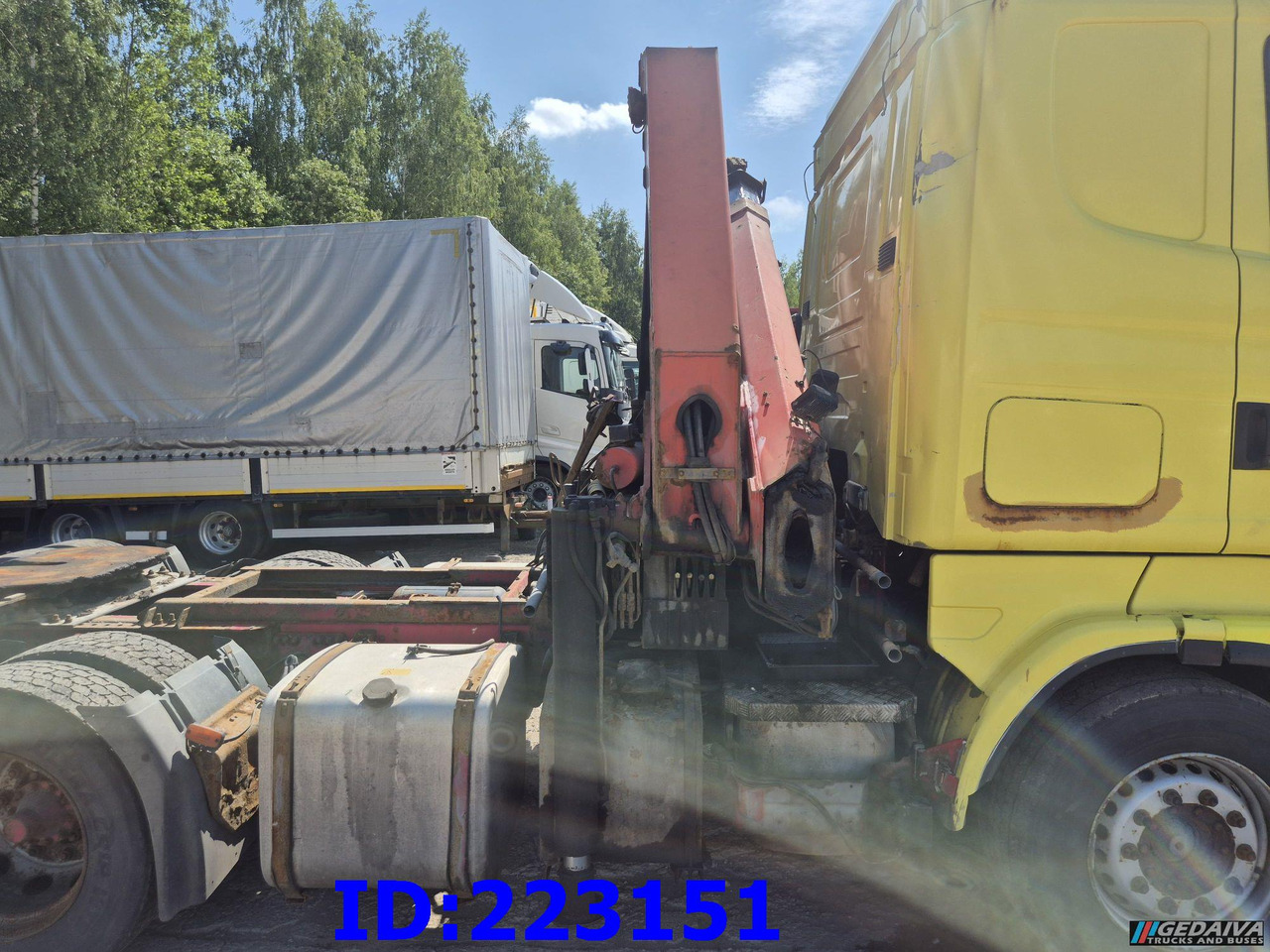 SCANIA R420 6x2 + Crane Palfinger PK23500 + Remote control - Cabeza tractora: foto 5 SCANIA R420 6x2 + Crane Palfinger PK23500 + Remote control - Cabeza tractora: foto 5