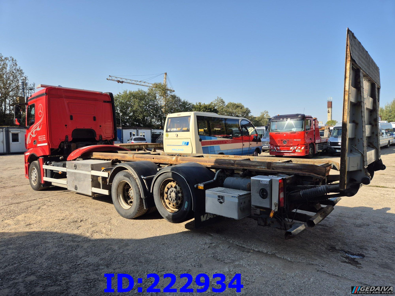 MERCEDES-BENZ Actros 2545 6x2 Euro5 - Camión chasis: foto 5 MERCEDES-BENZ Actros 2545 6x2 Euro5 - Camión chasis: foto 5