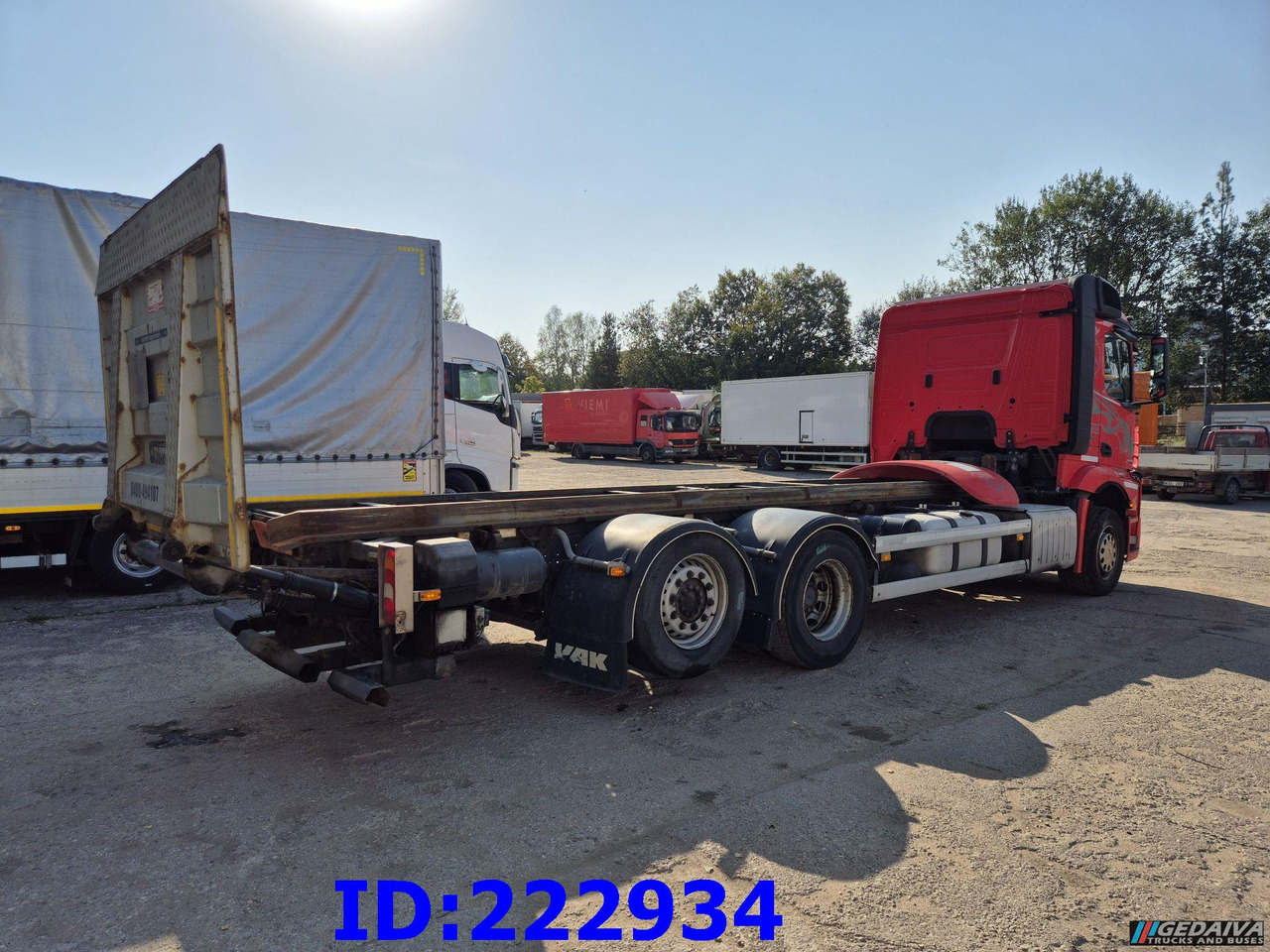 MERCEDES-BENZ Actros 2545 6x2 Euro5 - Camión chasis: foto 5 MERCEDES-BENZ Actros 2545 6x2 Euro5 - Camión chasis: foto 5