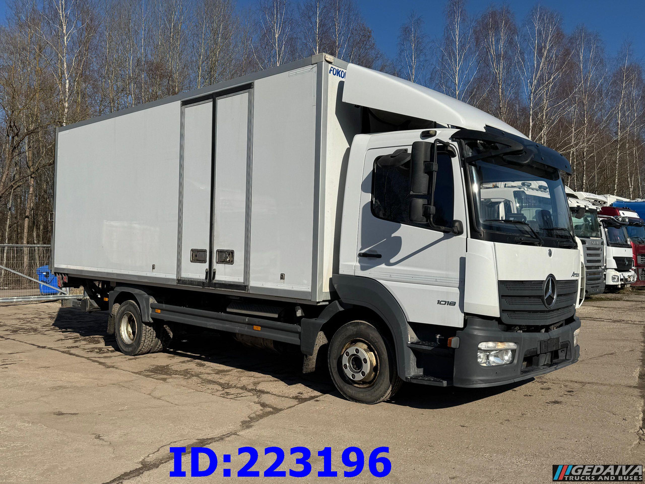 MERCEDES-BENZ Atego 1018 Euro6 - Camión caja cerrada: foto 4 MERCEDES-BENZ Atego 1018 Euro6 - Camión caja cerrada: foto 4