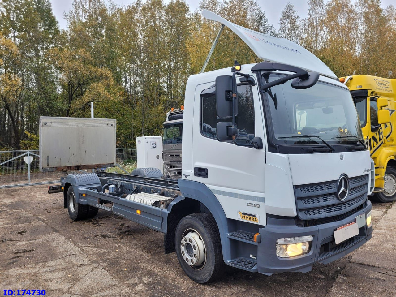 MERCEDES-BENZ Atego 1218 - Euro6 - Manual - Full Steel - Camión chasis: foto 4 MERCEDES-BENZ Atego 1218 - Euro6 - Manual - Full Steel - Camión chasis: foto 4