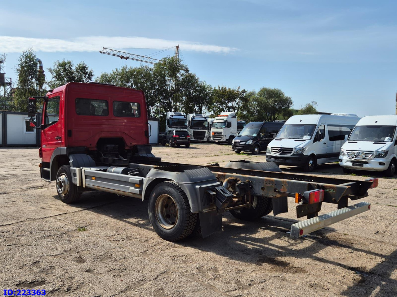 MERCEDES-BENZ Atego 1218 - Full steel - Manual (3 seats) - Camión chasis: foto 4 MERCEDES-BENZ Atego 1218 - Full steel - Manual (3 seats) - Camión chasis: foto 4