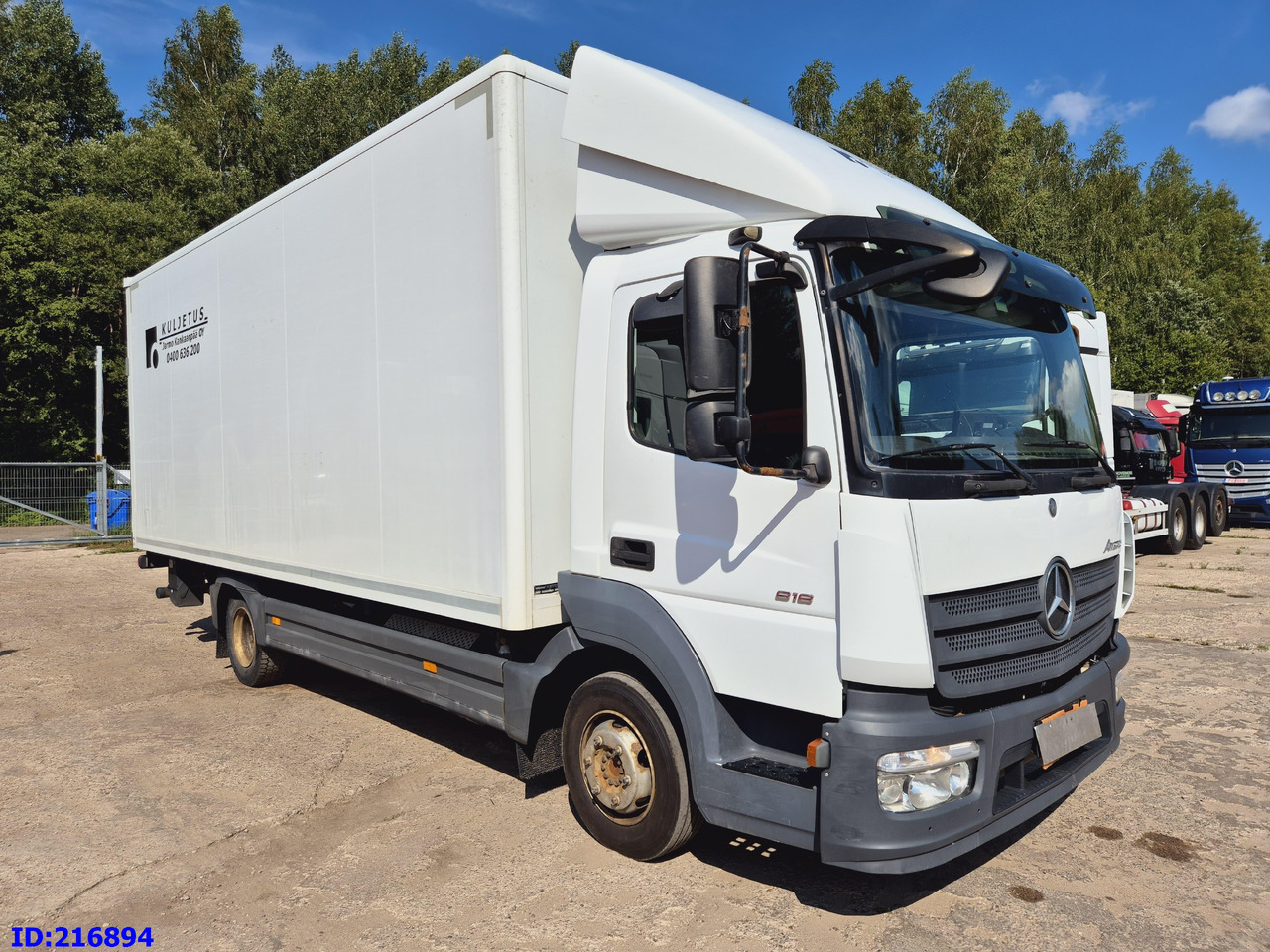 MERCEDES-BENZ Atego 818 Euro6 - Camión isotérmico: foto 4 MERCEDES-BENZ Atego 818 Euro6 - Camión isotérmico: foto 4