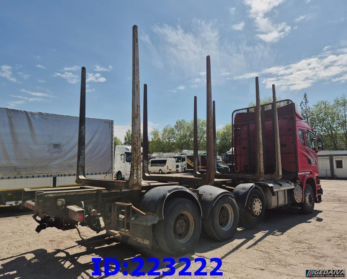 SCANIA R620 - 8x4 - Steering axle - Camión forestal: foto 5 SCANIA R620 - 8x4 - Steering axle - Camión forestal: foto 5