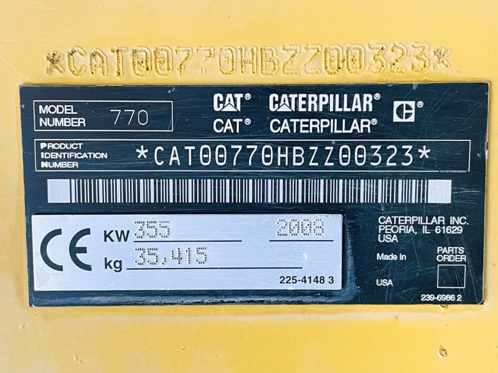Caterpillar 770 (4038) - Dúmper rígido: foto 3 Caterpillar 770 (4038) - Dúmper rígido: foto 3