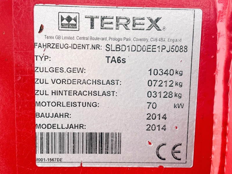 Terex TA6 (3628) - Minidumper: foto 4 Terex TA6 (3628) - Minidumper: foto 4