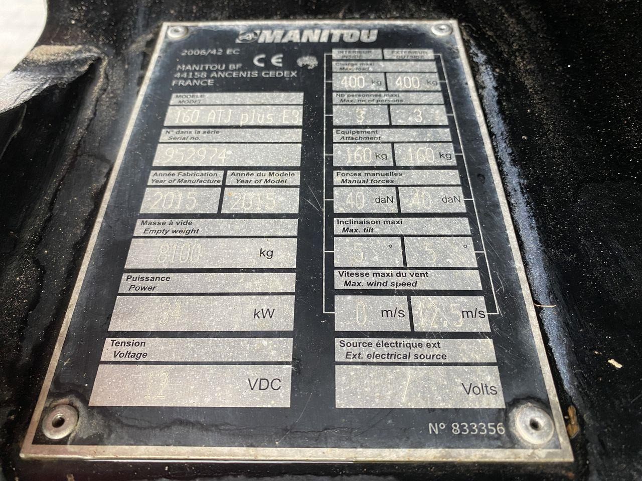 Leasing de Manitou 160ATJ+ Manitou 160ATJ+: foto 10 Leasing de Manitou 160ATJ+ Manitou 160ATJ+: foto 10