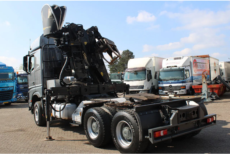 Cabeza tractora Mercedes-Benz Arocs 2858 + PALFINGER Z15 (2022) + 6X4 + FOREST/WOOD/METAL EDITION: foto 14