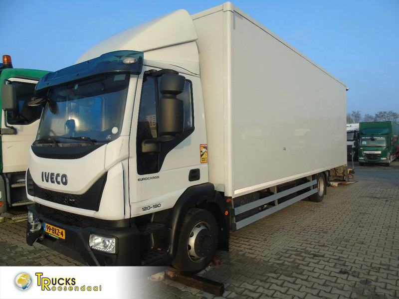 Iveco Eurocargo 120E19 + euro 6 + lift + BROKEN ENGINE - Camión caja cerrada: foto 1 Iveco Eurocargo 120E19 + euro 6 + lift + BROKEN ENGINE - Camión caja cerrada: foto 1