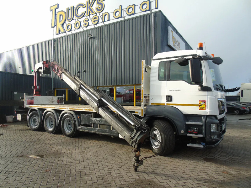 MAN TGS 35.460 + 8X4 TRIDEM + PALFINGER 23001EH + EURO 6 + REMOTE - Camión grúa: foto 5 MAN TGS 35.460 + 8X4 TRIDEM + PALFINGER 23001EH + EURO 6 + REMOTE - Camión grúa: foto 5