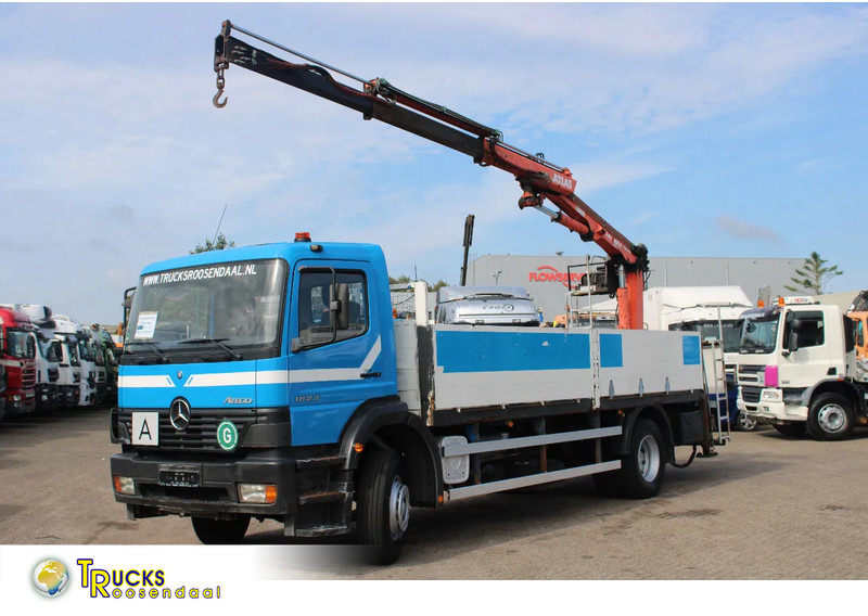 Mercedes-Benz Atego 1823 ATLAS 10.50 - Camión grúa: foto 1 Mercedes-Benz Atego 1823 ATLAS 10.50 - Camión grúa: foto 1